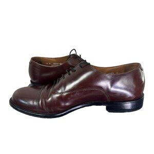 Bostonian Mens 10 M Oxford Dress Shoe Omaha Brown Business Office Heritage Boxed